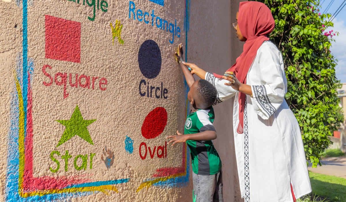 Art & crafts at Tamkeen Academy